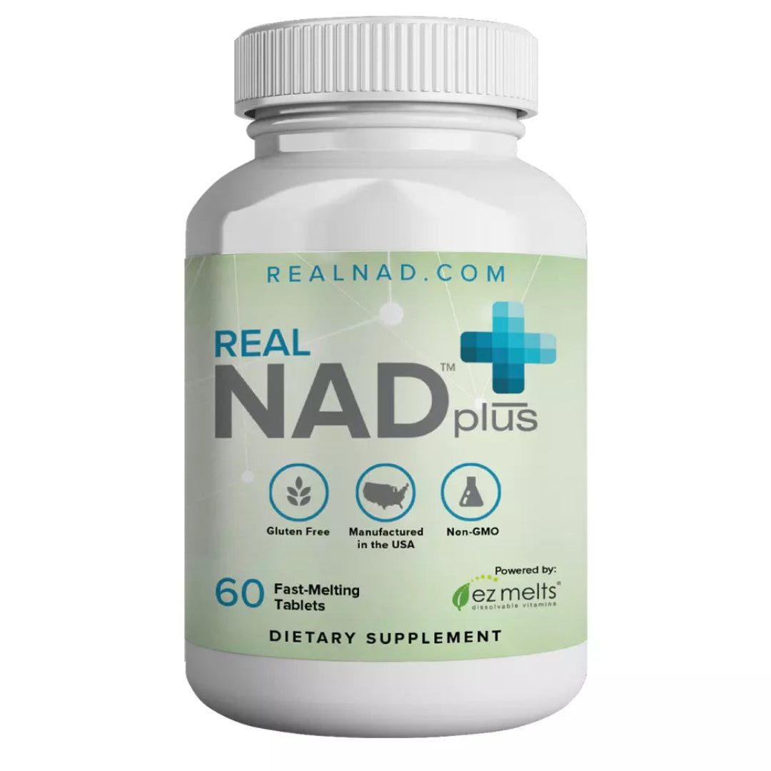 Real NAD+ 60 EZ Melt Tablets