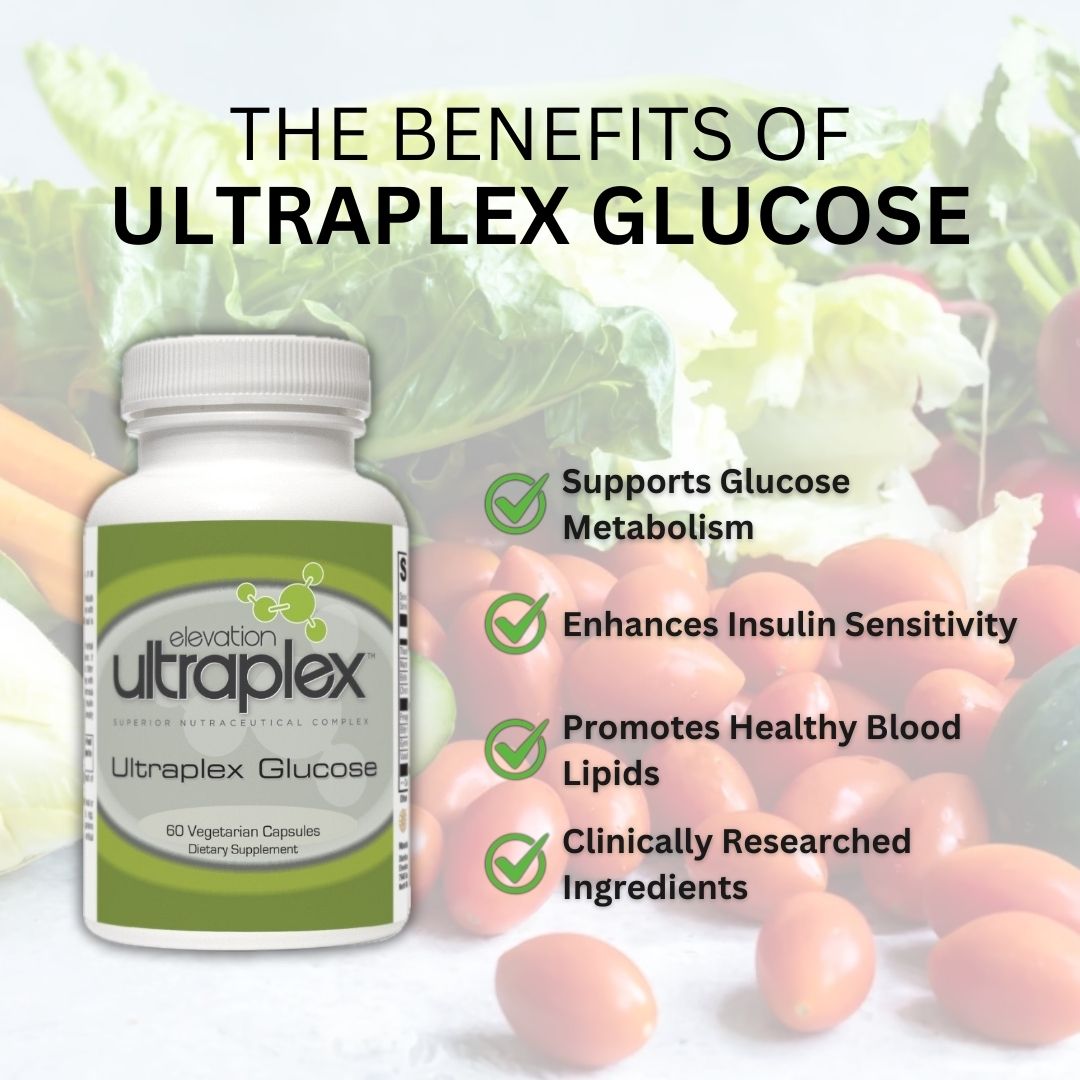 UltraPlex Glucose 60 Capsules – Blood Sugar & Metabolic Support