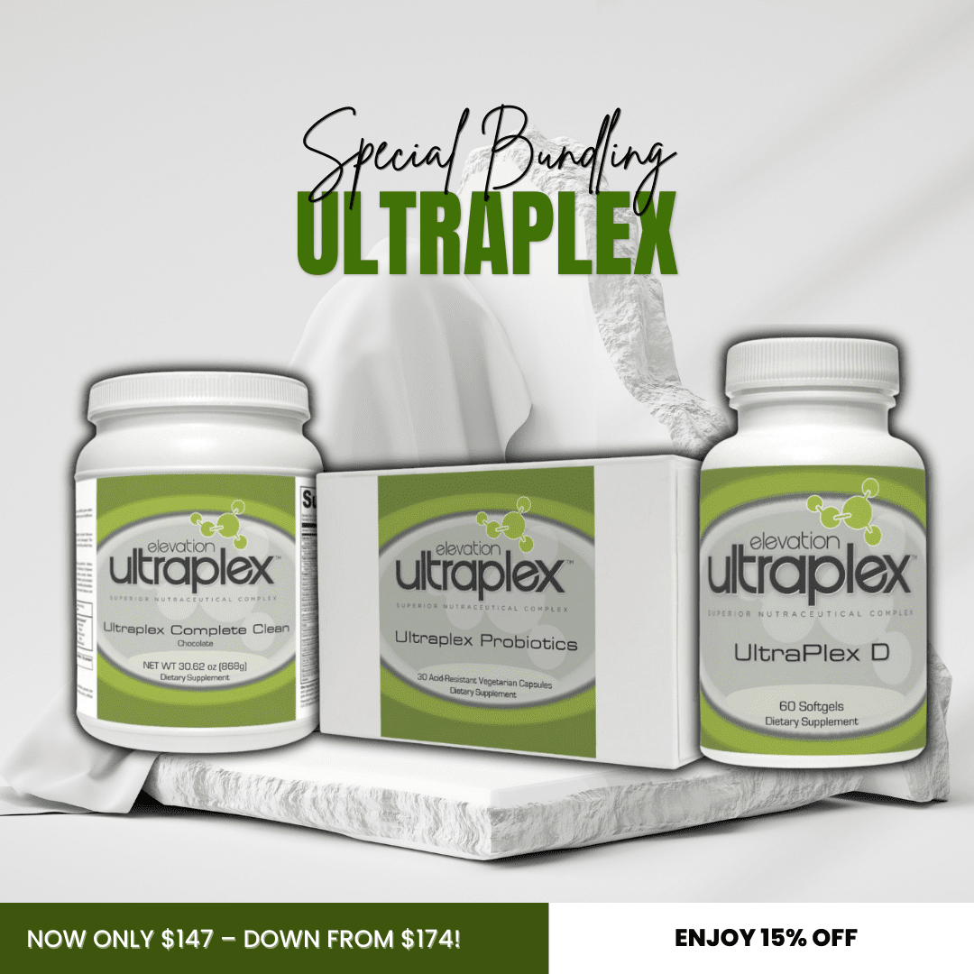 UltraPlex Bundle: D, Complete Clean &amp; Probiotics – Total Gut, Detox &amp; Immune Support