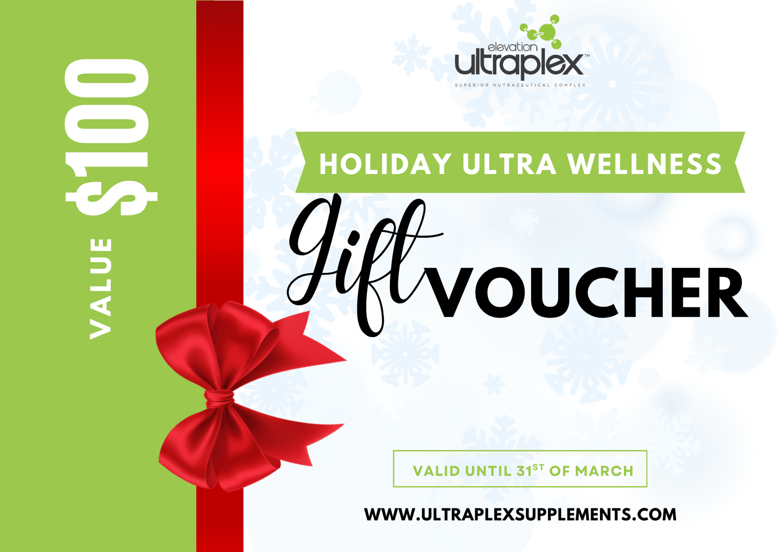 Ultra Wellness Gift Voucher