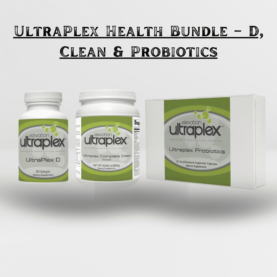 UltraPlex Bundle: D, Complete Clean & Probiotics – Total Gut, Detox & Immune Support