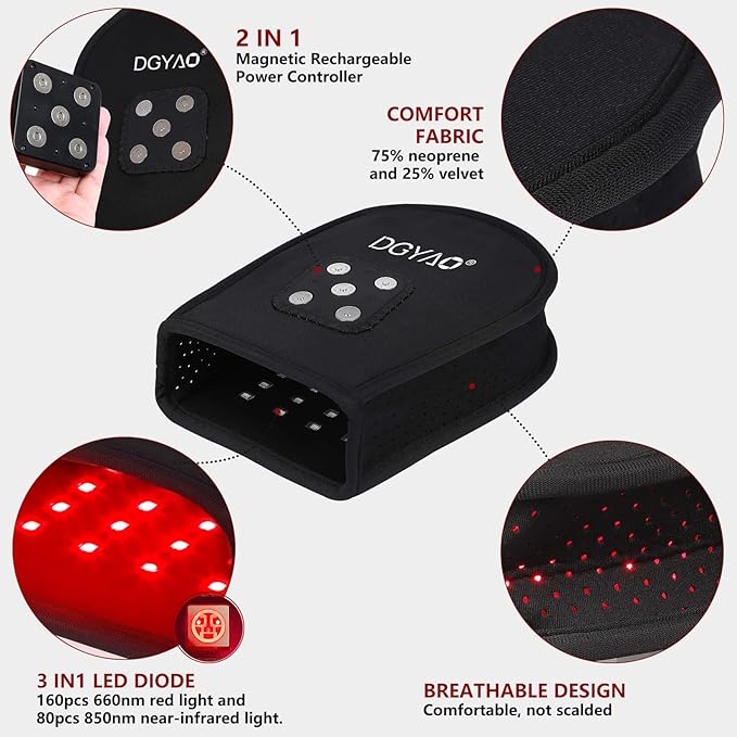 D MAX Cordless Red Light Therapy