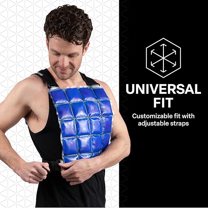 COLD FACTOR Ice Pack Cooling Vest for Men & Women—Lightweight, Adjustable Phase Change Cooling Vest for Hot Weather, Athletes, Outdoor Work, Industrial Use - Breathable Technology, Functional, Stylish