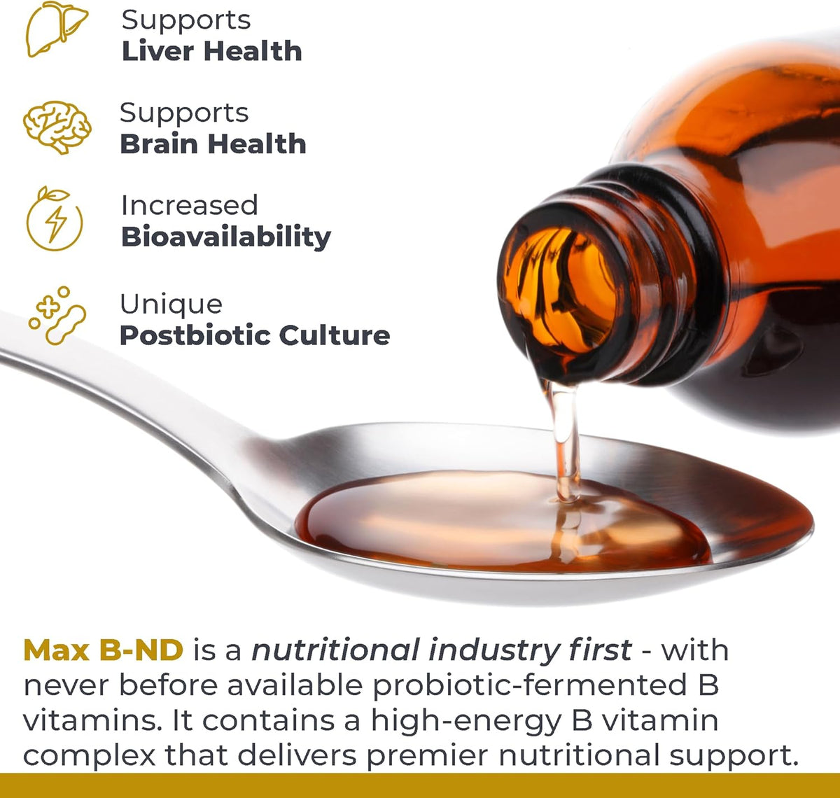 Max B-ND 2 fl oz – Premier Research Labs Liquid Vitamin B Complex for Energy, Stress Relief, and Immune Support