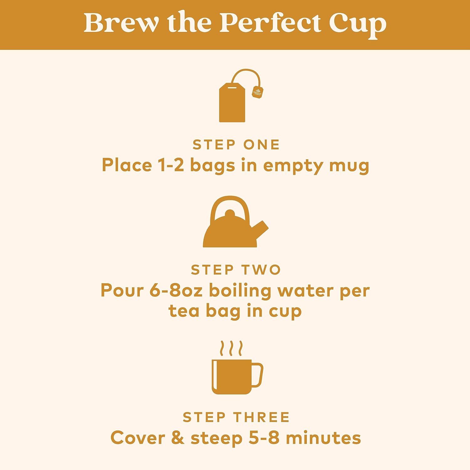 Tulsi Lemon Ginger Tea 18 Bags – Organic Herbal Tea for Digestion, Immunity Boost, and Energizing Refreshment