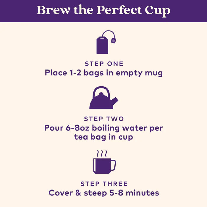 Tulsi Sleep Tea 18 Bags – Organic Herbal Tea for Relaxation, Stress Relief, and Improved Sleep Quality