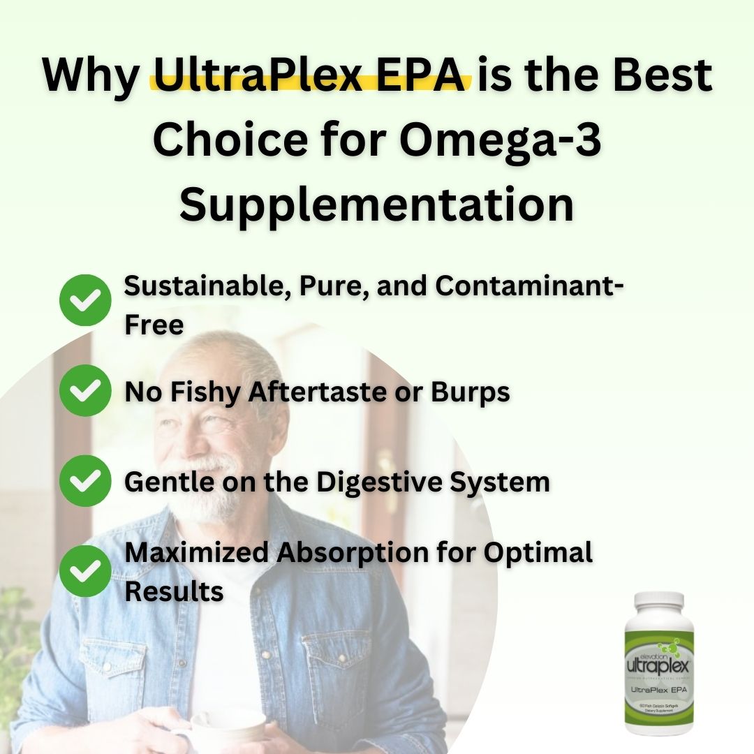 UltraPlex EPA 515 – 90 Fish Gelatin Softgels for Heart and Joint Health Support