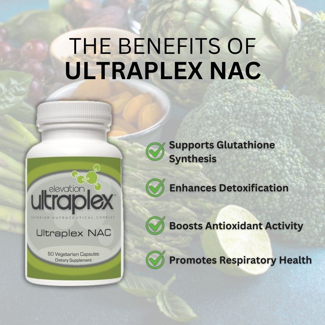UltraPlex NAC 60 Capsules – Antioxidant & Lung Health Support