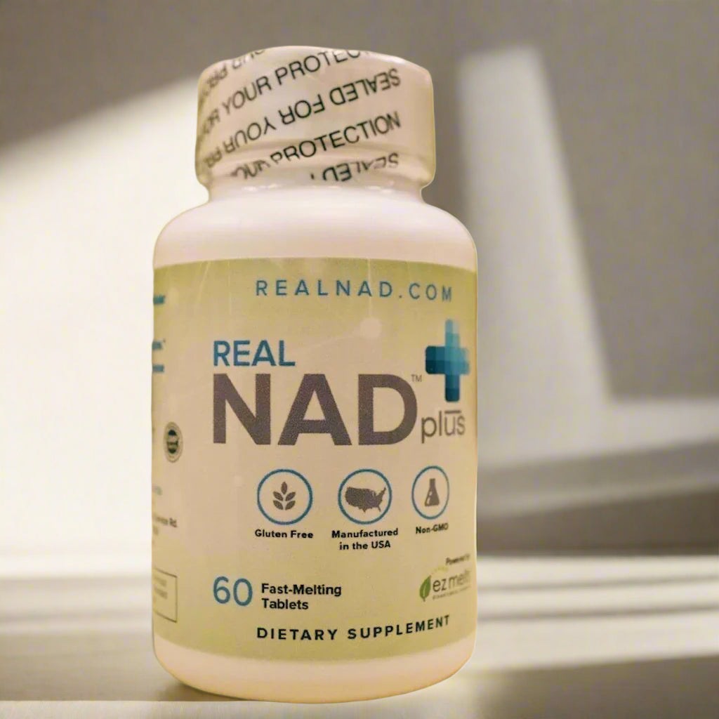 Real NAD+ 60 EZ Melt Tablets