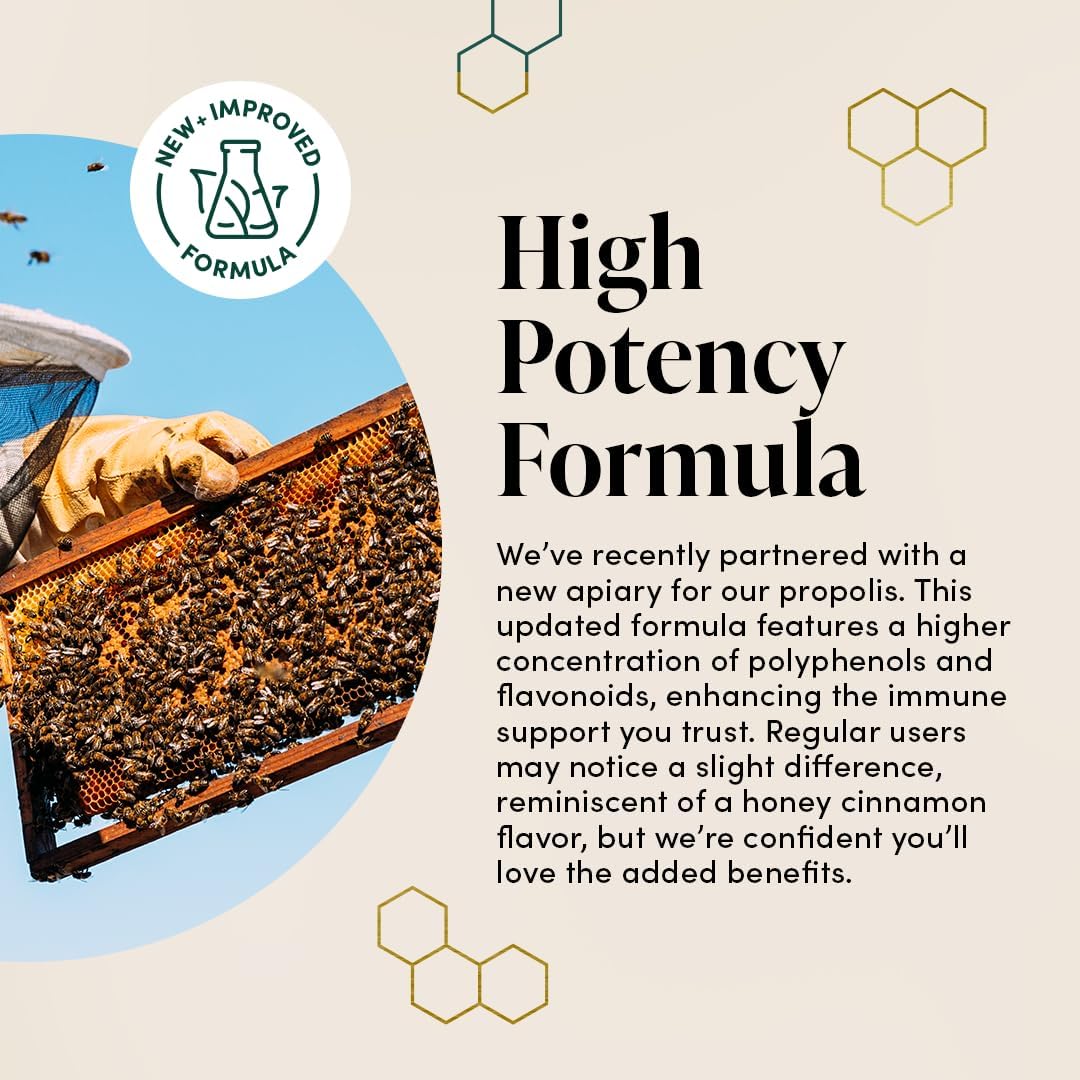 Beekeeper's Natural Kids Propolis Immune Support – 100% Pure Propolis Extract for Children's Natural Immune Boost, 1.06 fl oz