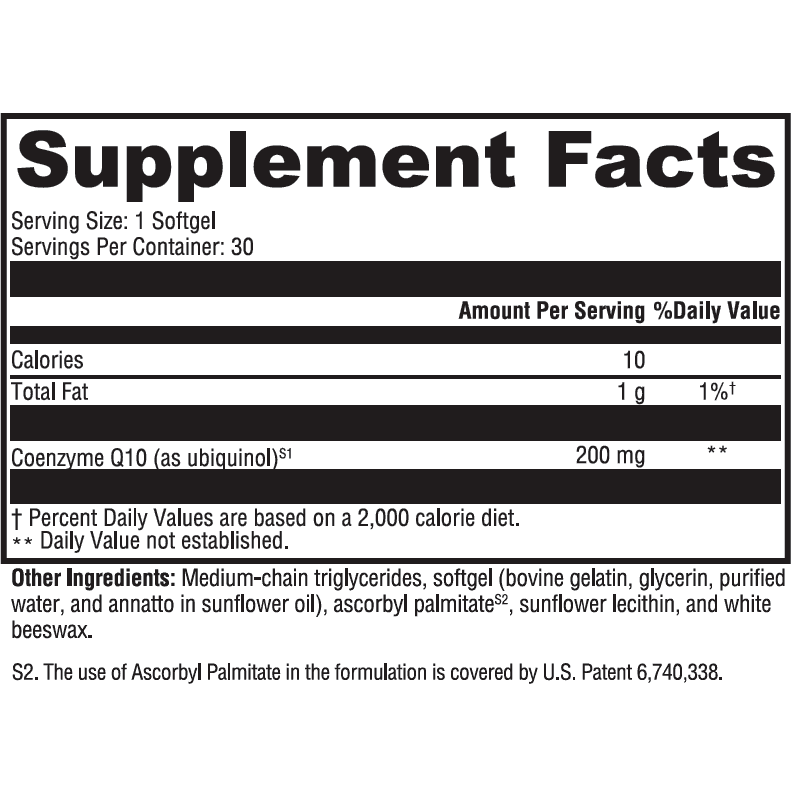 UltraPlex CoQ10 30 Softgels