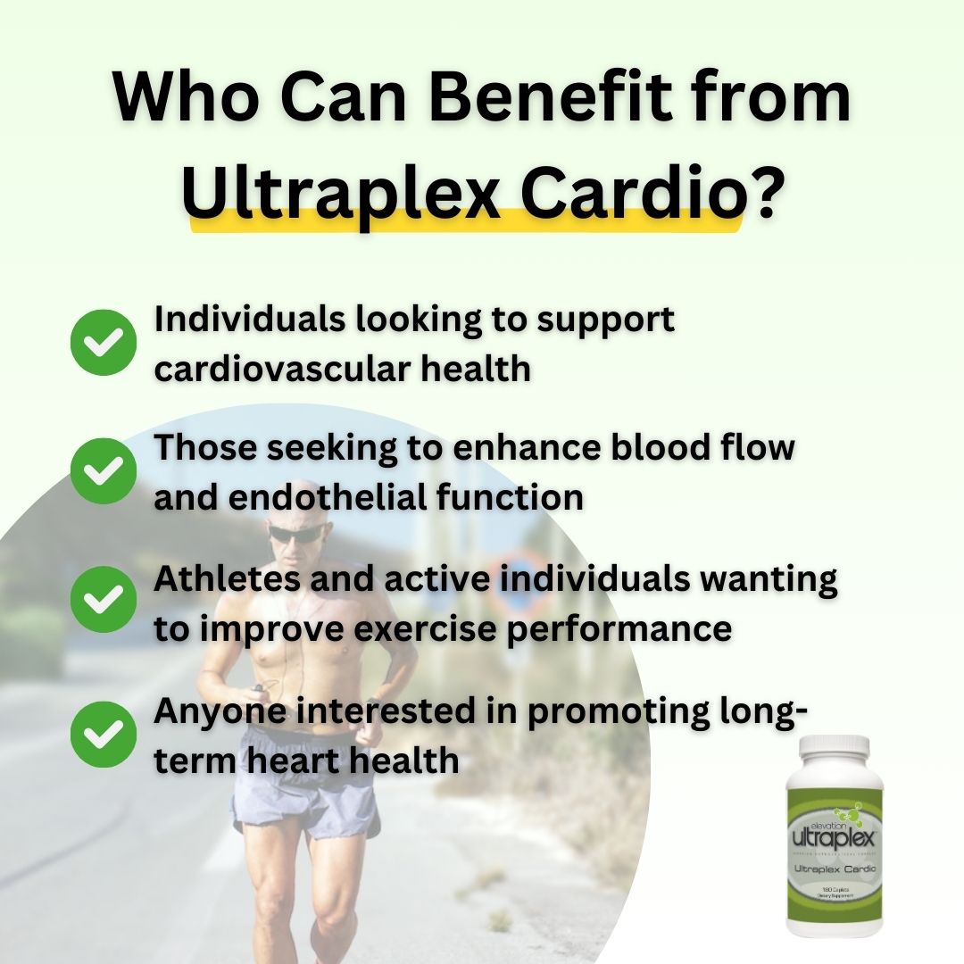 UltraPlex Cardio 180 Caplets – Heart Health & Circulation Support