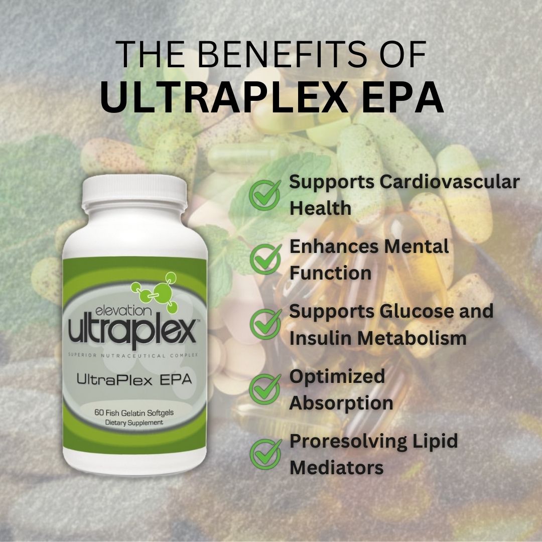 UltraPlex EPA 515 – 90 Fish Gelatin Softgels for Heart and Joint Health Support
