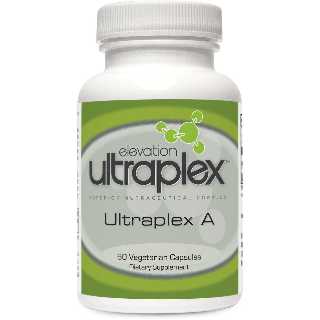 UltraPlex Excellent A (3,000 IU) bottle with clear front label displayed.