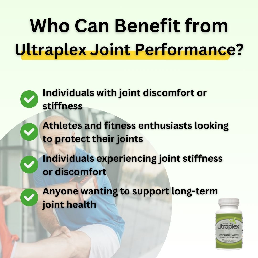 UltraPlex Joint Performance 60 Vegetarian Capsules – Advanced Support for Joint Strength & Flexibility
