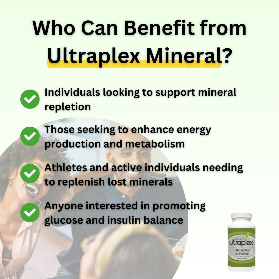 UltraPlex Mineral 120 Capsules – Essential Minerals for Whole-Body Health