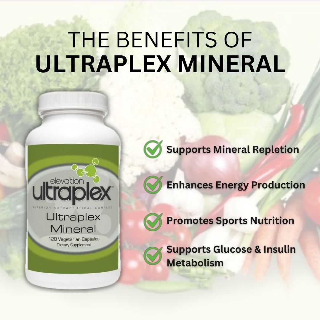 UltraPlex Mineral 120 Capsules – Essential Minerals for Whole-Body Health