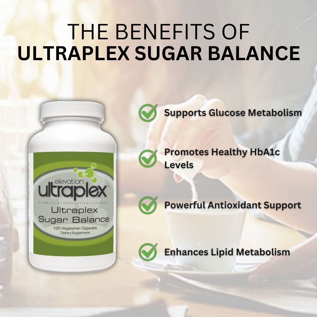 UltraPlex Sugar Balance 120 Capsules – Natural Support for Healthy Blood Sugar Levels