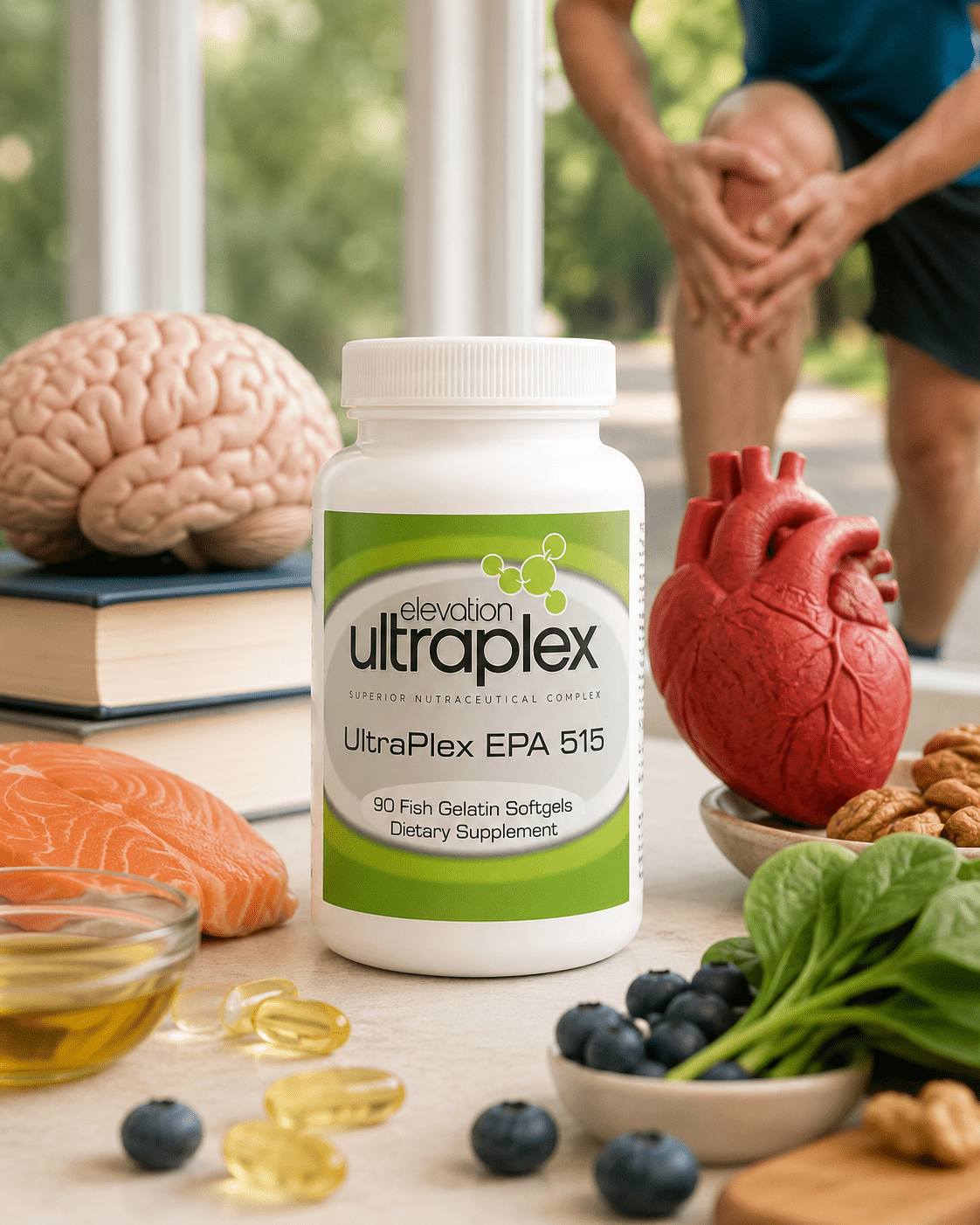 UltraPlex EPA 515 | Omega-3 Support for Heart, Joint & Brain Health