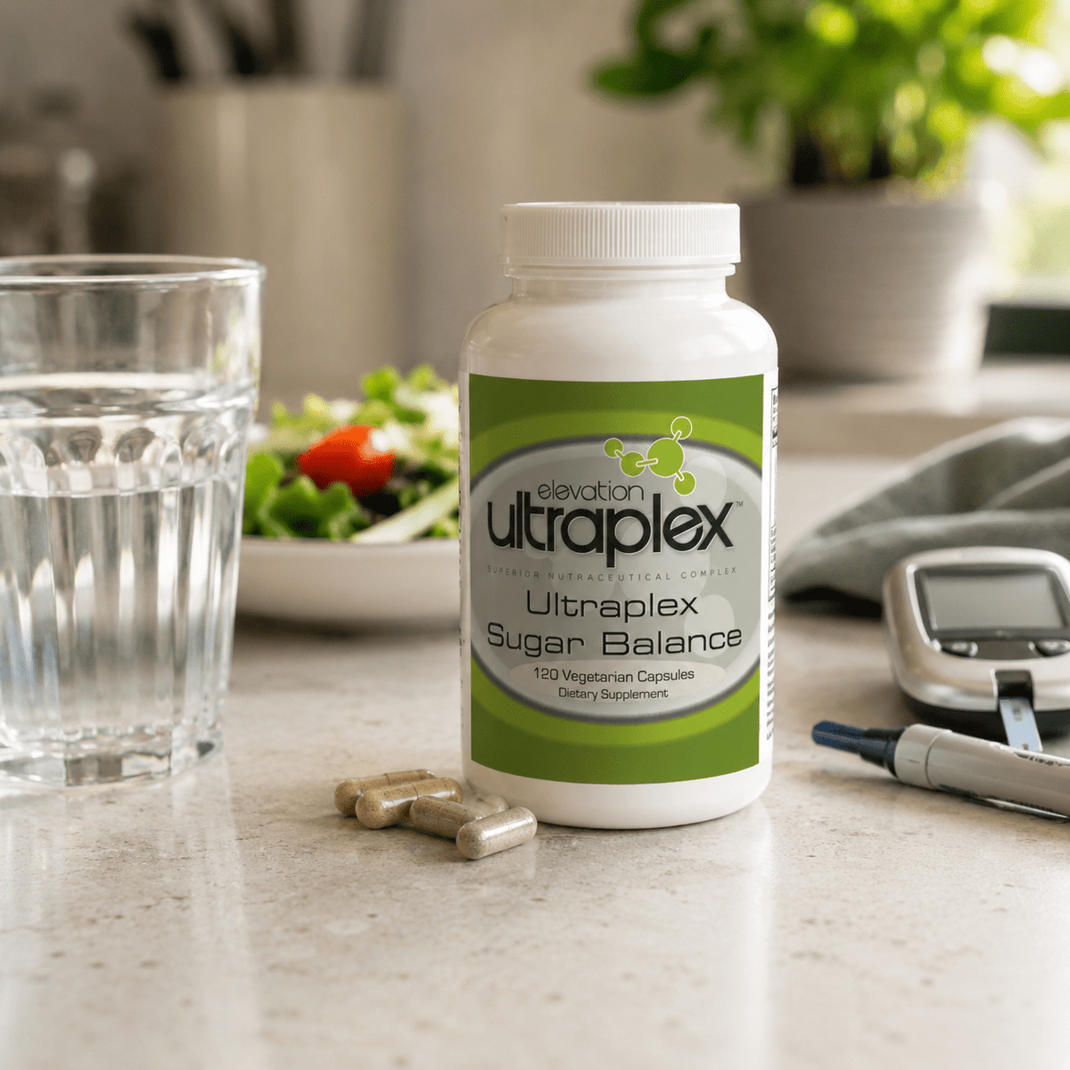 UltraPlex Sugar Balance | Blood Sugar & Metabolic Health Support 120 Capsules
